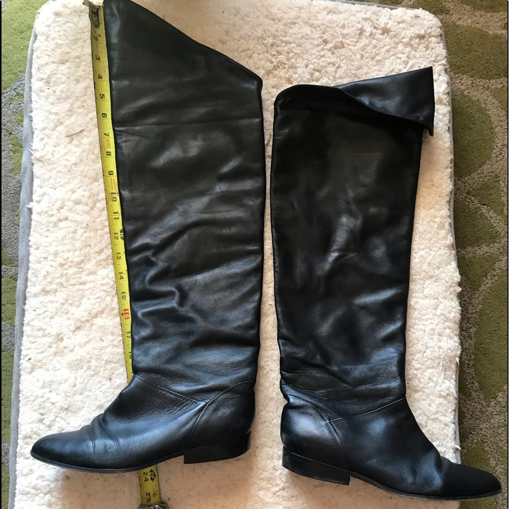 Over the knee/Knee high leather boots